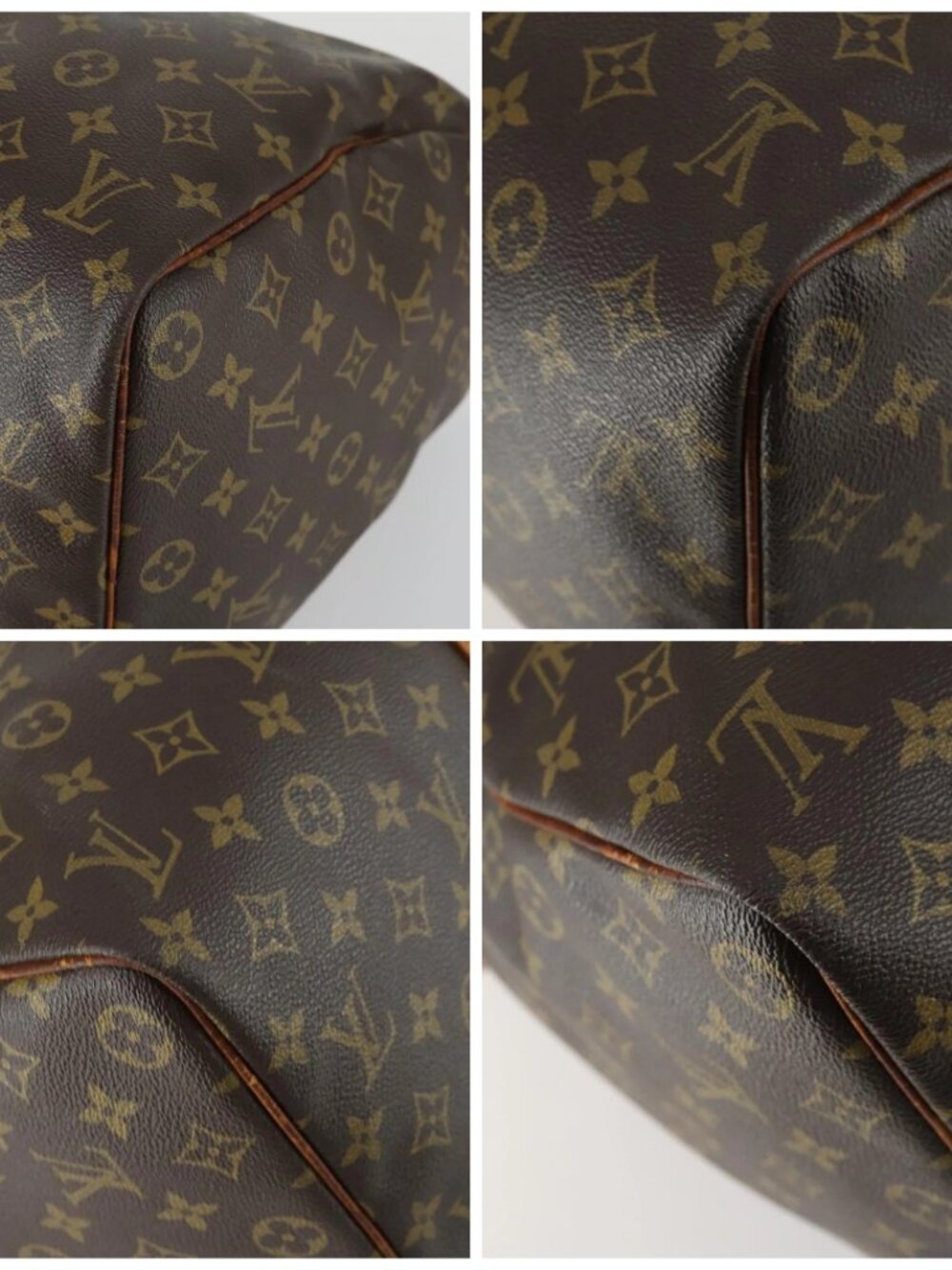 LOUIS VUITTON Monogram Keepall 45 Boston Bag M41428 LV Auth 158284 - Picture 14 of 16